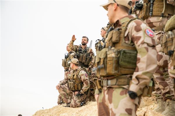 Den norske force protection troppen i Andbar, Irak